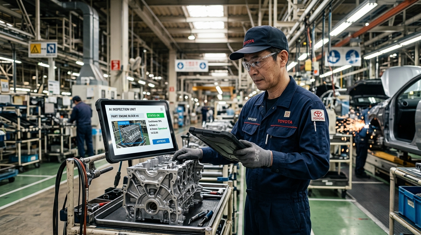 How Toyota's Frontline Workers Built 10,000 AI Models on the Factory Floor