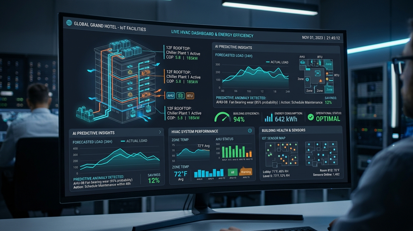 Predictive HVAC Maintenance Monitoring System